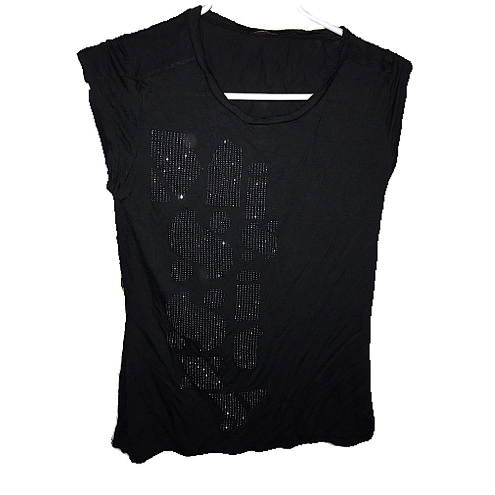 VINTAGE MISS SIXTY RHINESTONE TOP